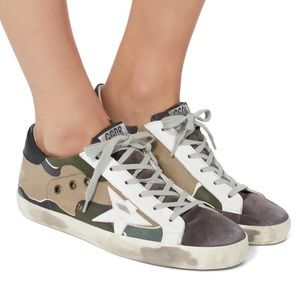 Golden Goose Superstar Camouflage Sneaker